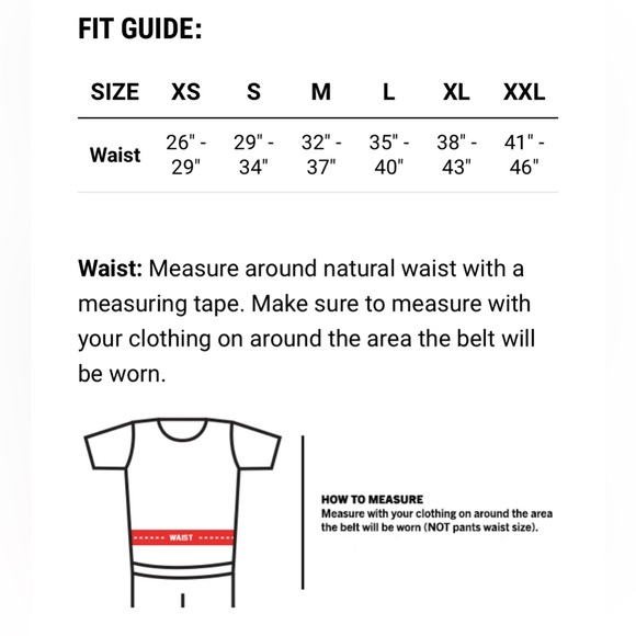 Rogue 5” Weightlifting Belt Size XS - Picture 4 of 4